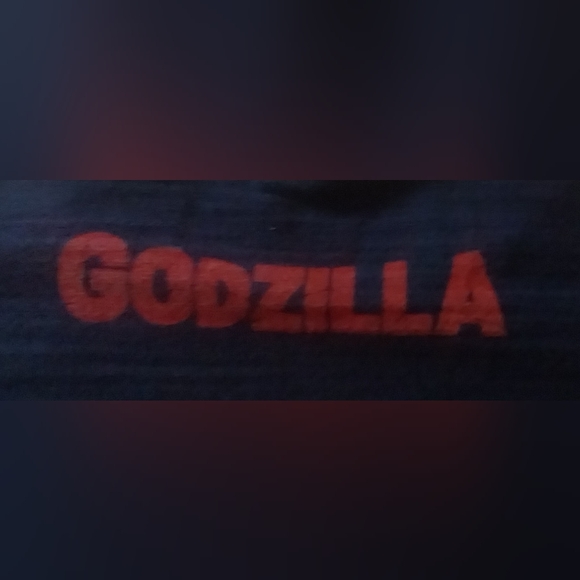 COPY - Navy Godzilla Graphic T-Shirt - Picture 4 of 6
